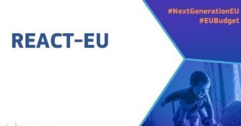 Logo REACT-EU #NextGenerationEU # EUBUDGET