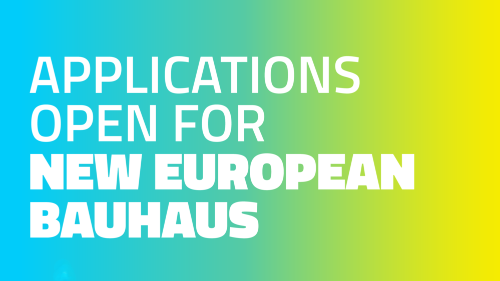  New European Bauhaus - Concours 2026