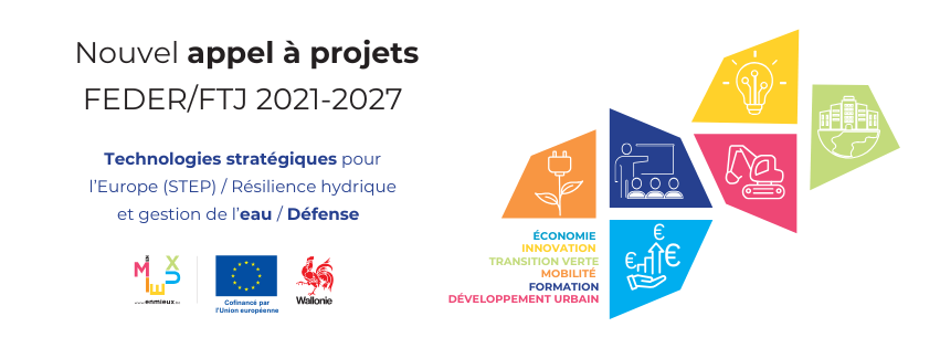 Appel à projets - programmation FEDER/FTJ 2021-2027 : lancement